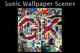 Garage Kubrick's "Sonic Wallpaper Scenes" DVD with music video montages for each musical track