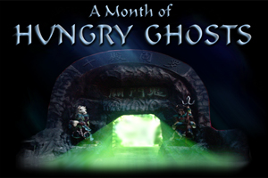 A MONTH OF
            HUNGRY GHOSTS