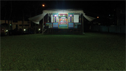 Puppet show, hungry ghosts, wayang, Singapore